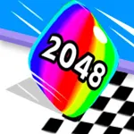 2048 3D - free browser parkour and running game cover