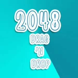 2048 Drag N Drop - play this parkour runner game online for free
