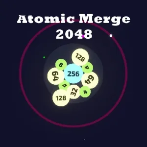 Atomic Merge 2048 - play this parkour runner game online for free