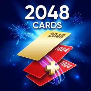 Cards 2048 - free online parkour game thumbnail, play in browser