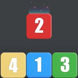 Merge Blocks 2048 Style - free online parkour game thumbnail, play in browser